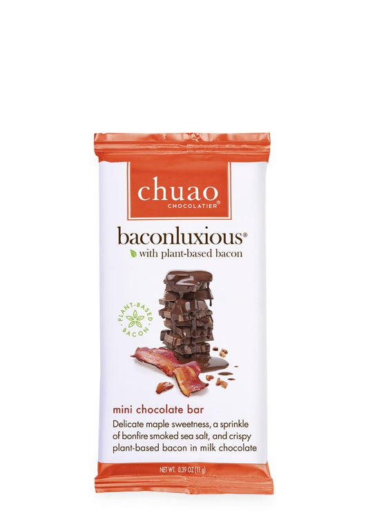 CHAUAO CHOCOLATIER Baconluxious With Plant-Based Bacon Mini Bar