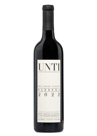 UNTI VINEYARDS Dry Creek Valley Barbera 2022