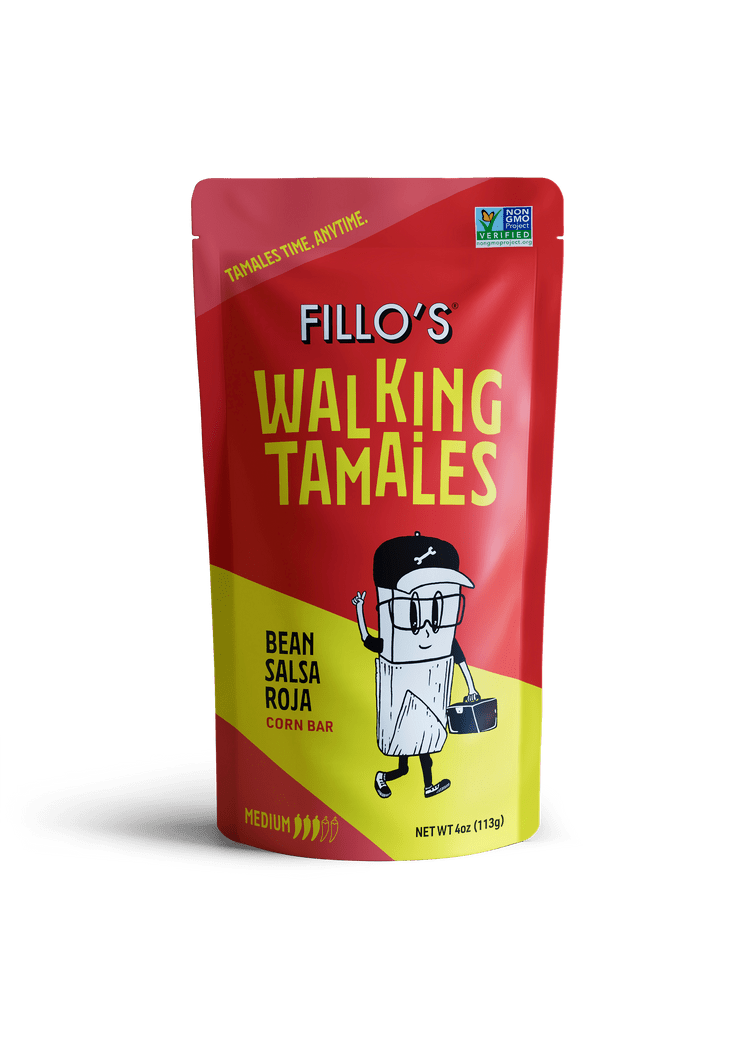 FILLOS Beans & Roja Salsa Walking Tamale