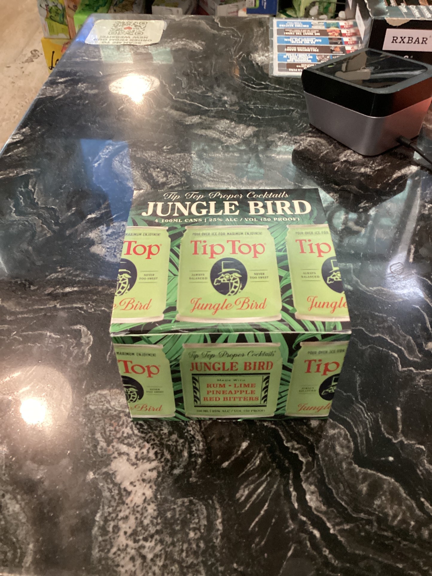 TIP TOP Jungle Bird Rum Cocktail 4 Pack