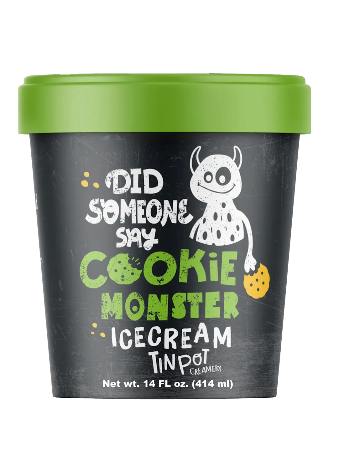 TIN POT CREAMERY Cookie Monster Ice Cream