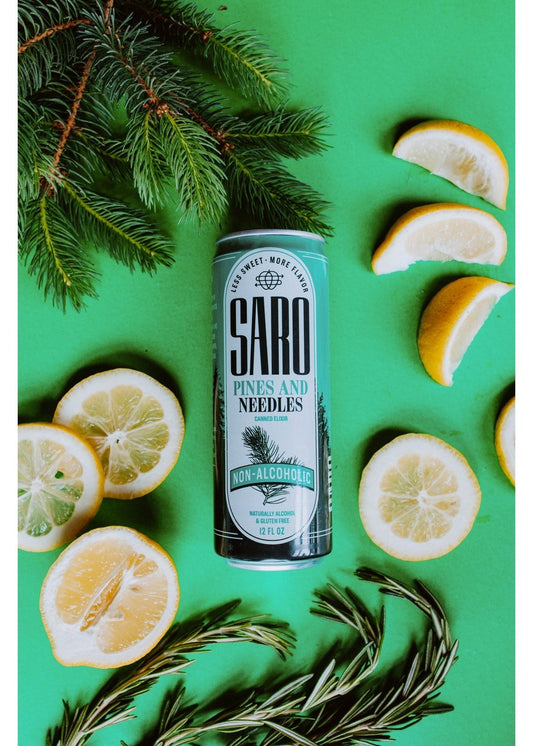 SARO CIDER Non-Alcoholic Cider Pines And Needles