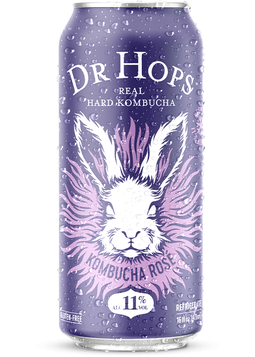 DR. HOPS Rosé Hard Kombucha