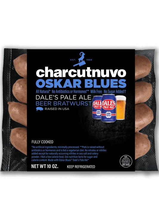 CHARCUTNUVO Pale Ale Beer Bratwurst