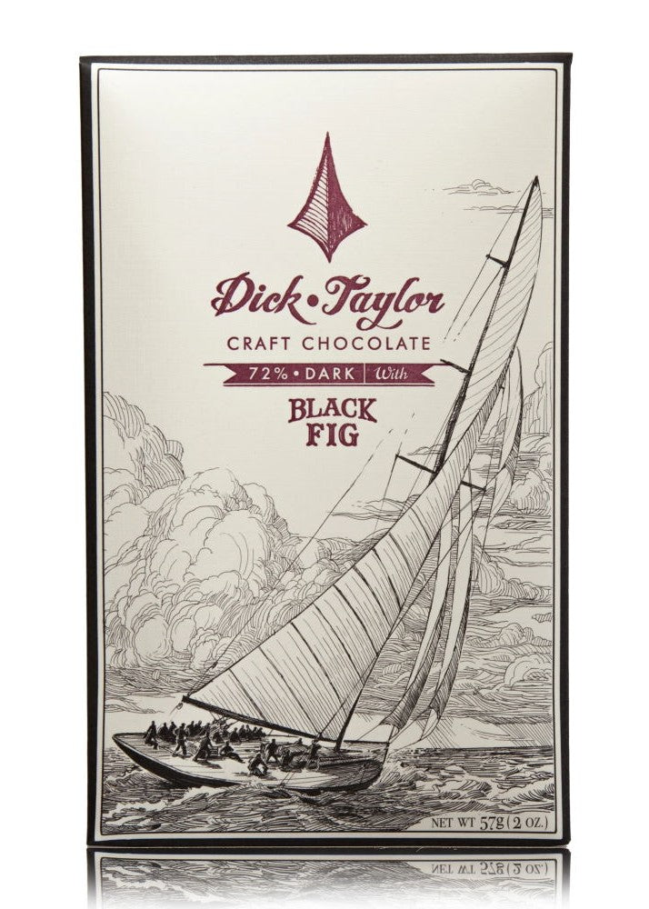 DICK TAYLOR 72% Madagascar Dark Chocolate With Black Fig