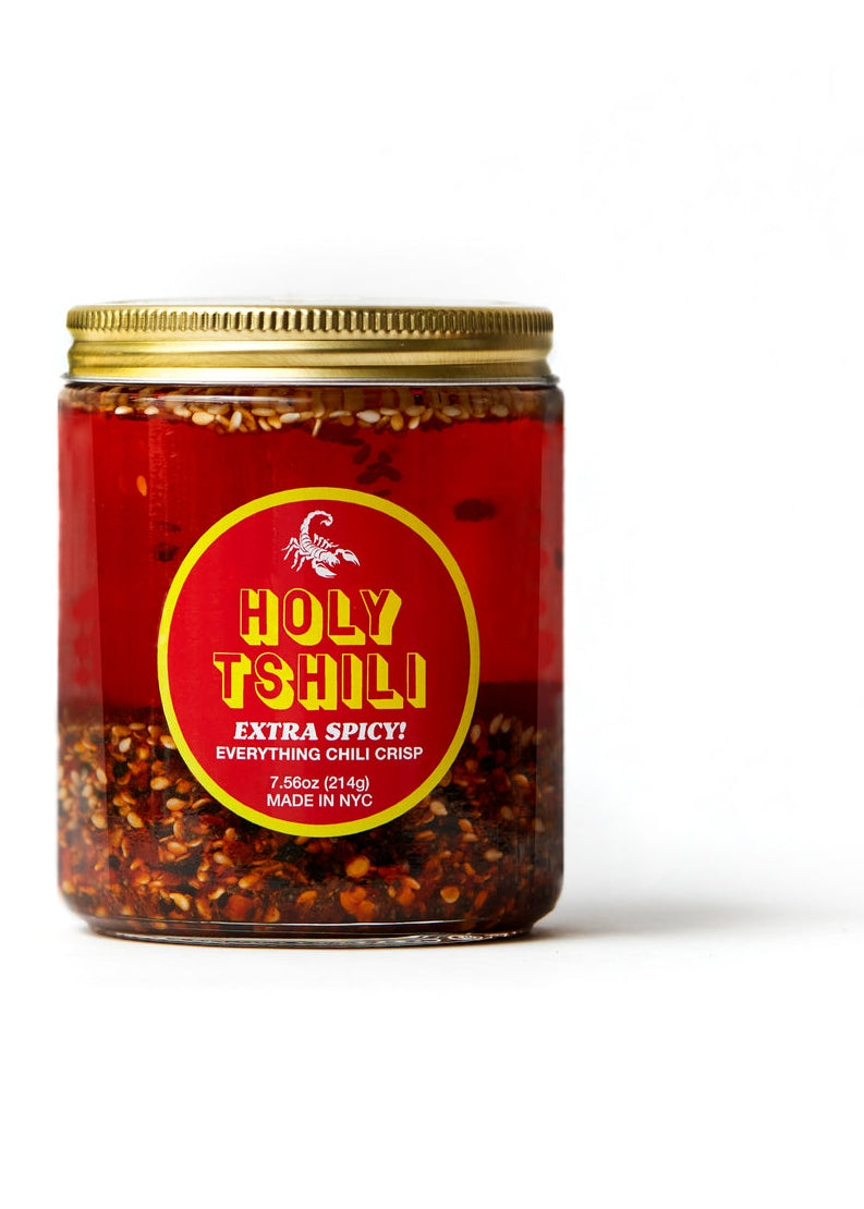 HOLY TSHILI Extra Spicy! Everything Chili Crisp