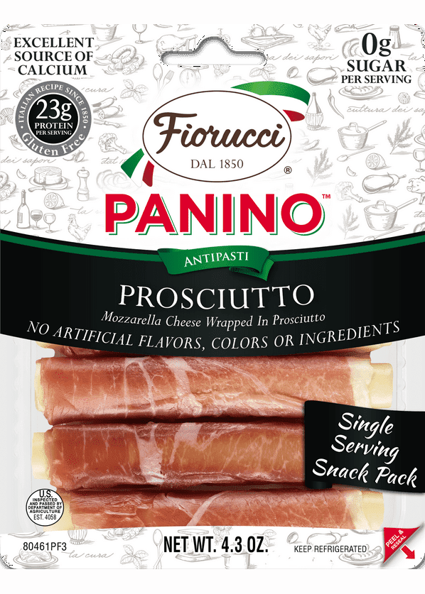 FIORUCCI Prosciutto and Mozzarella Panino Tray