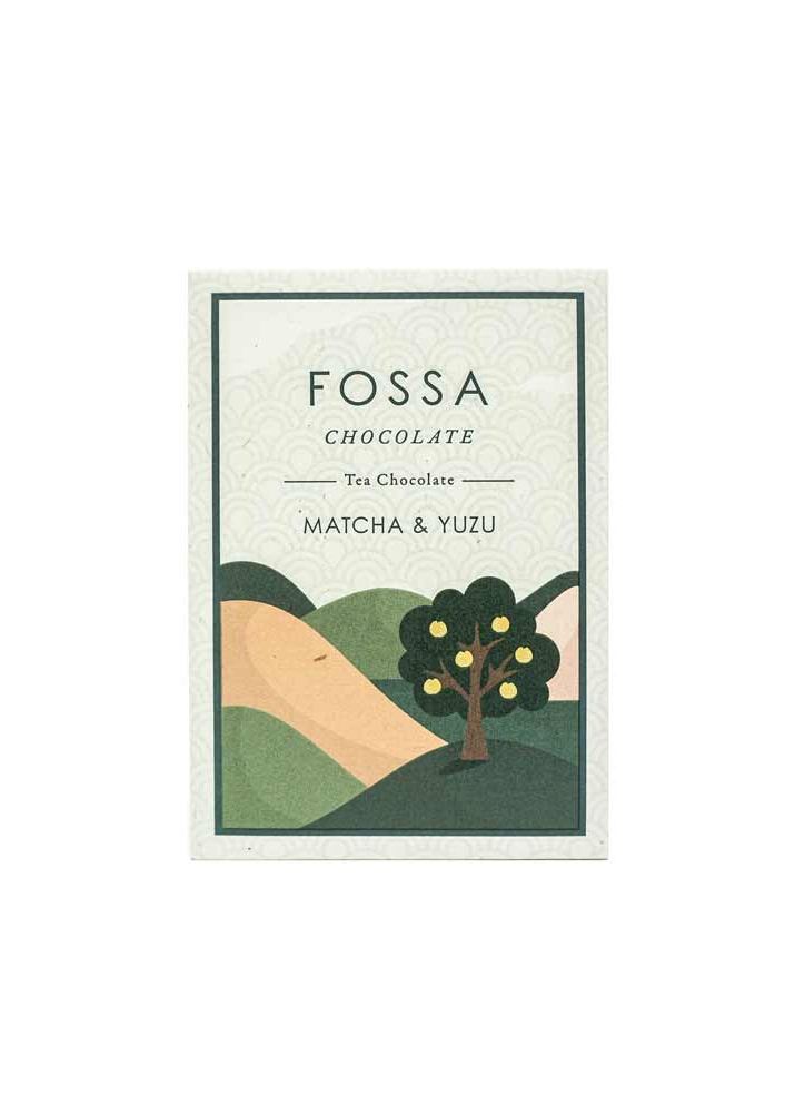 FOSSA CHOCOLATE Matcha & Yuzu Tea Chocolate