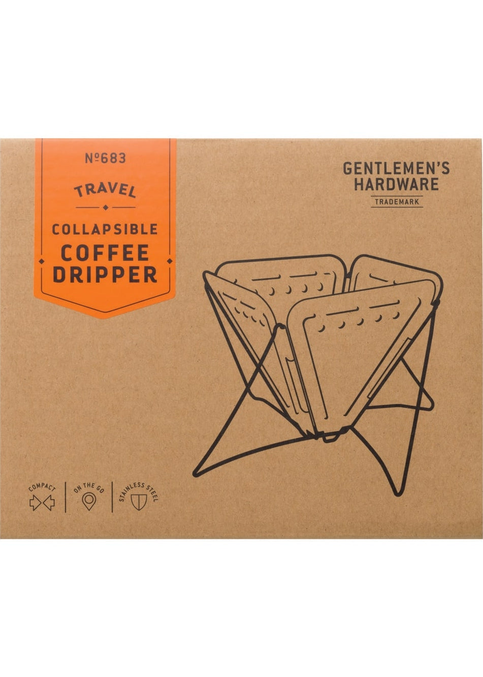 GENTLEMEN'S HARDWARE Collapsible Coffee Dripper