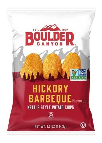 BOULDER CANYON Hickory Barbeque Chips