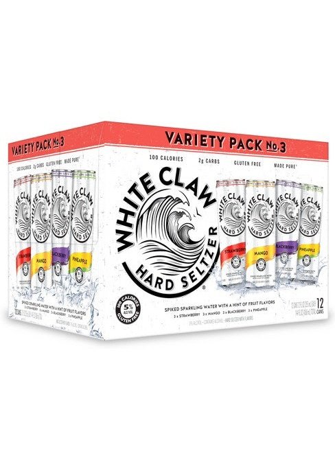 WHITE CLAW Variety Pack NO.3 12pk