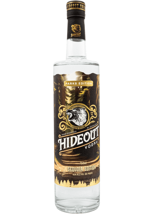 HIDEOUT VODKA Sequoia Parks Edition