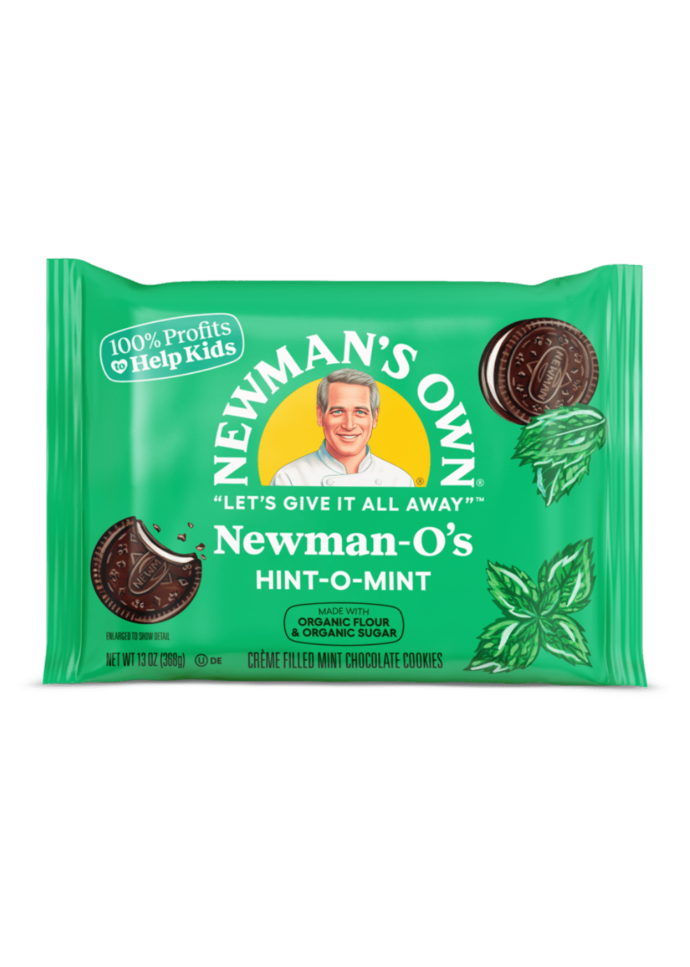 NEWMAN-O'S Hint-O-Mint Cookies