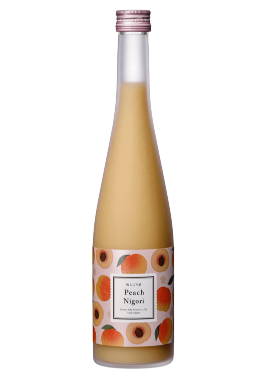 HOMARE SAKE Peach Nigori Flavored Sake