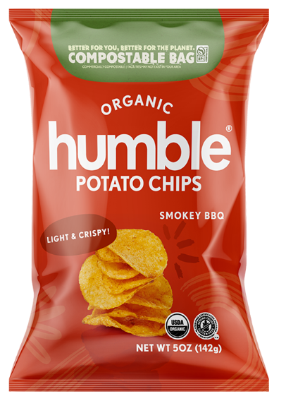 HUMBLE SNACKS Smokey Barbecue Chips