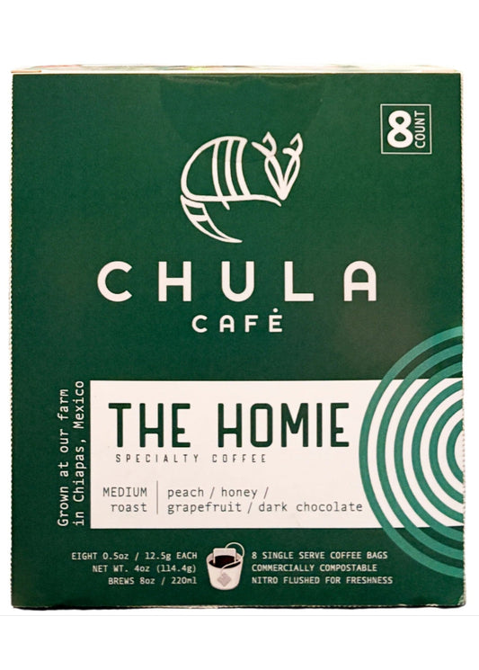 CHULA CAFE The Homie Immersion Brew Coffee Bags