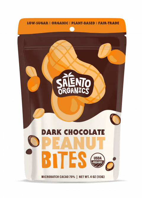 SALENTO Dark Chocolate Peanut Bites