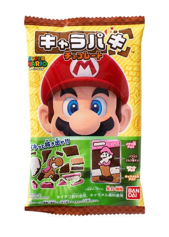 BANDAI Charapaki Super Mario Bros. Chocolate Bar