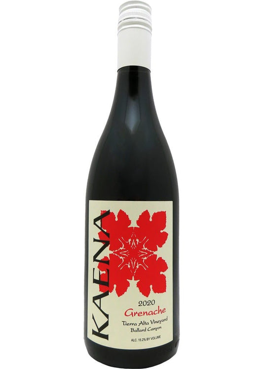 KAENA Grenache, Tierra Alta Vineyard, Ballard 2020