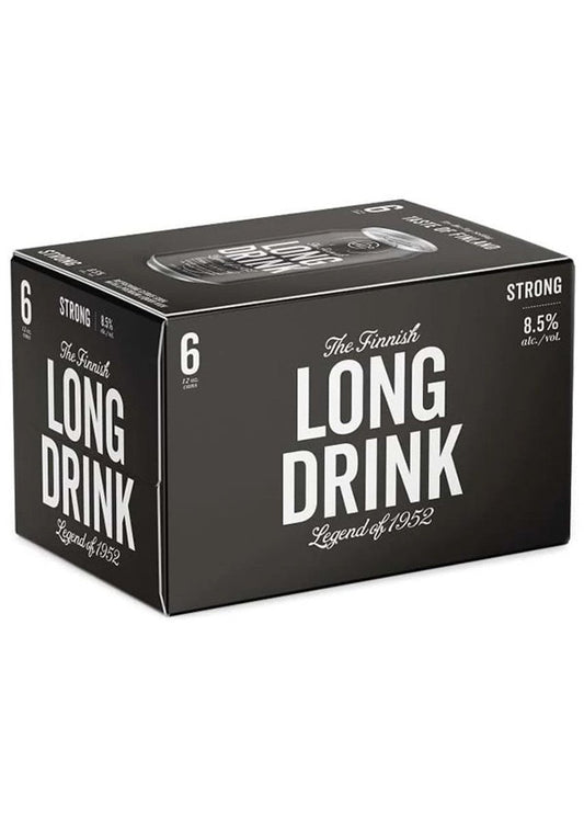 LONG DRINK Strong Citrus Cocktail 6PK