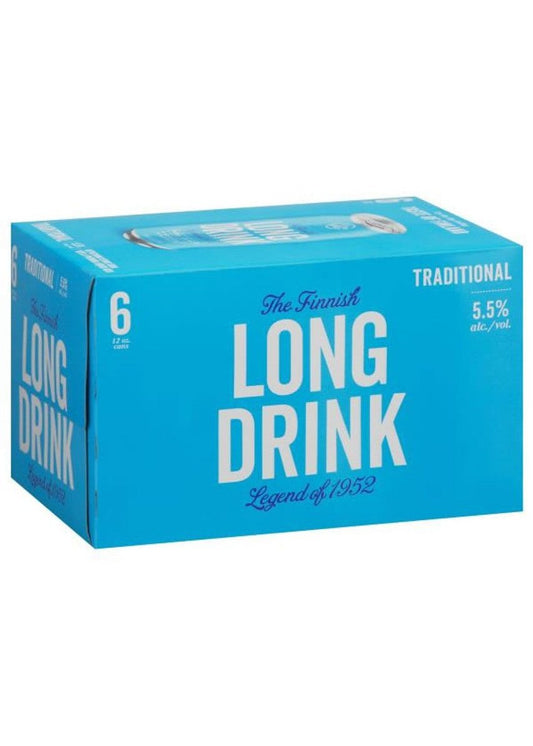 LONG DRINK Traditional Citrus Cocktail 6PK