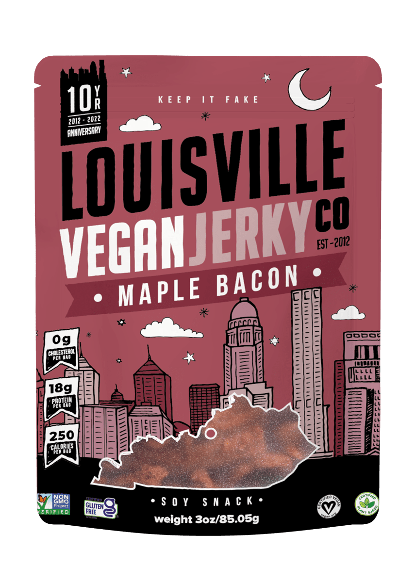 LOUISVILLE VEGAN JERKY Vegan Maple