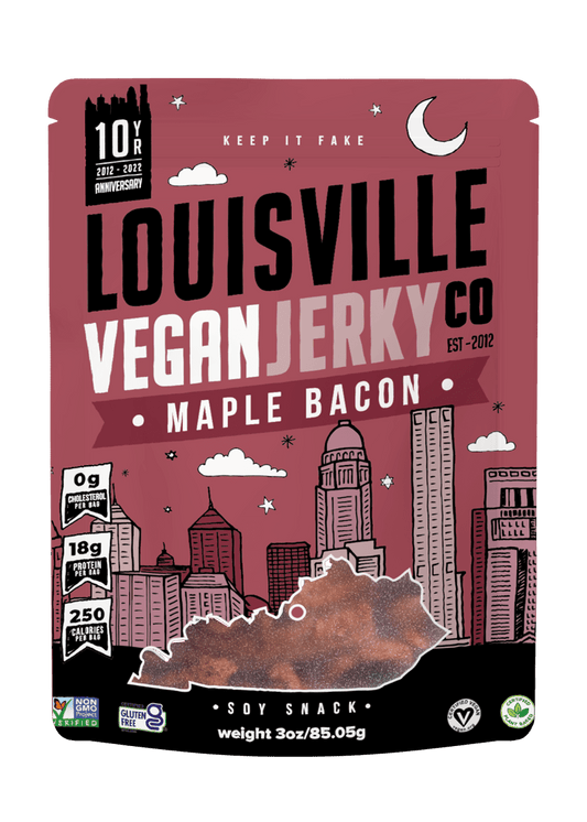 LOUISVILLE VEGAN JERKY Vegan Maple