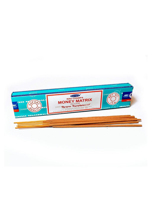 SATYA Nag Champa Money Matrix Incense