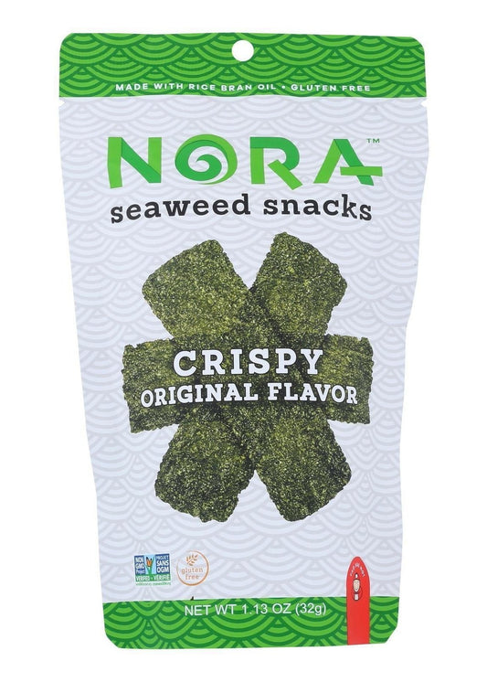 NORA SNACKS Original Crispy Seaweed Crisps