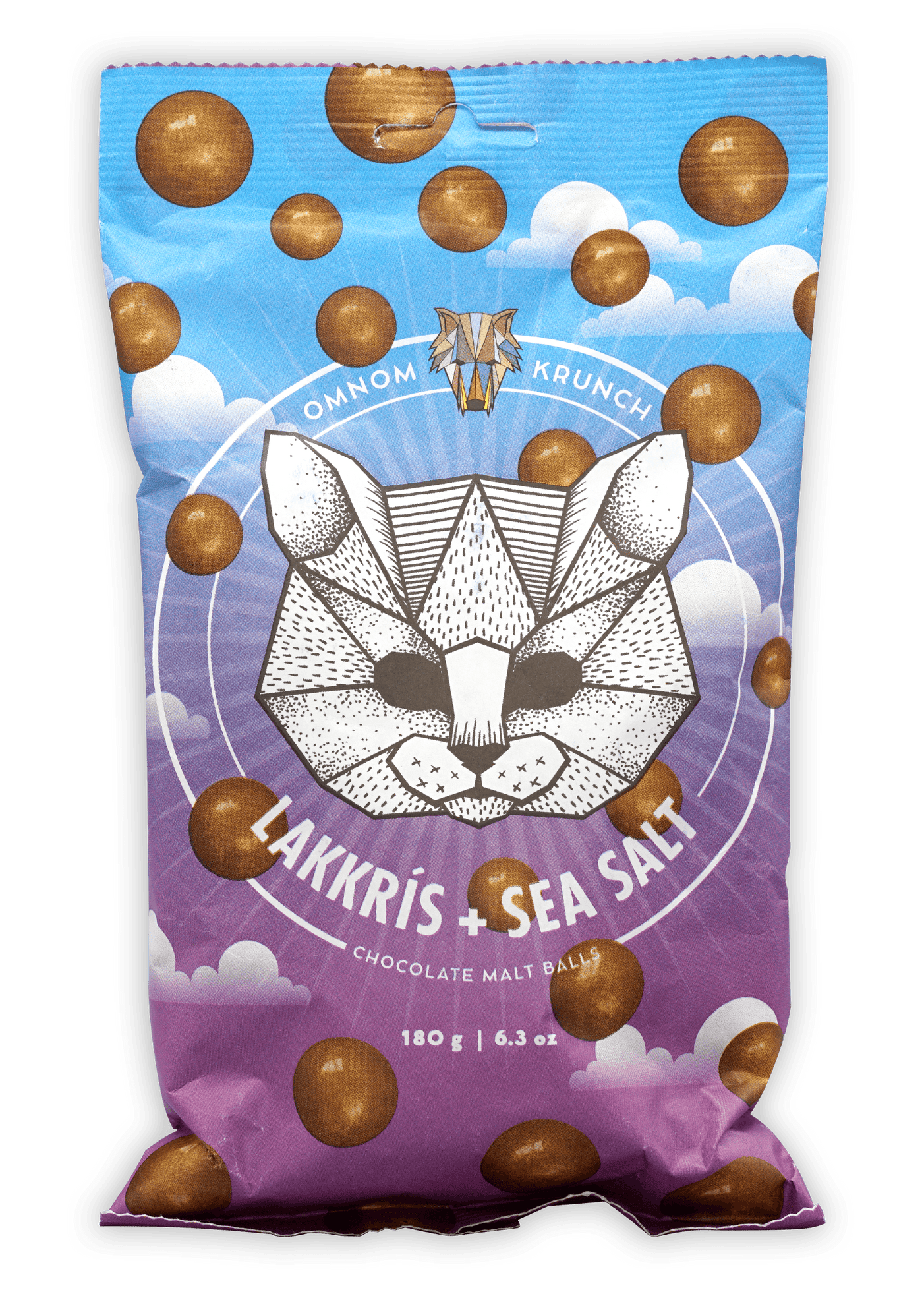 OMNOM Lakkris & Sea Salt Chocolate Malt Balls