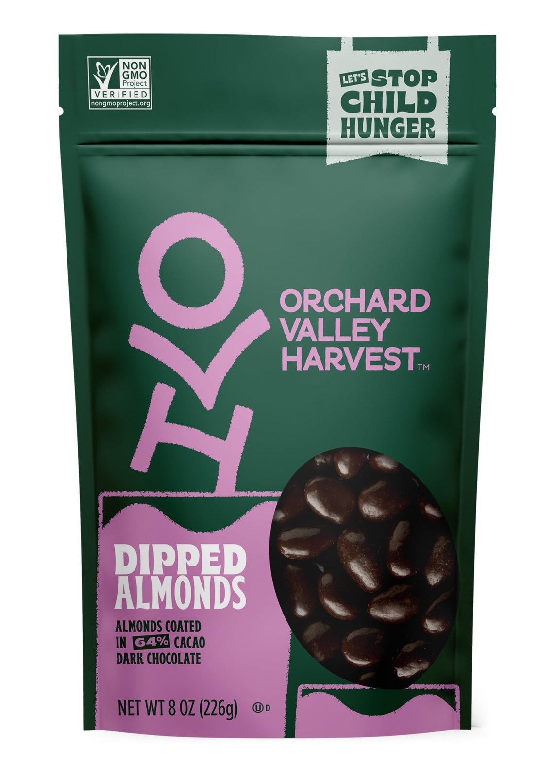 ORCHARD VALLEY HARVEST Dark Chocolate Dipped Almonds
