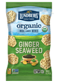 LUNDBERG FAMILY FARMS Ginger Seaweed Rice Cake Minis