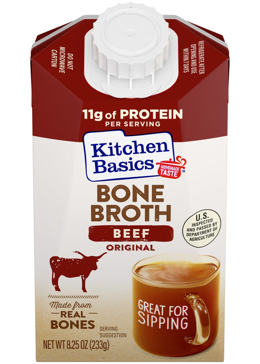 KITCHEN BASICS Beef Bone Broth With 11g Protein