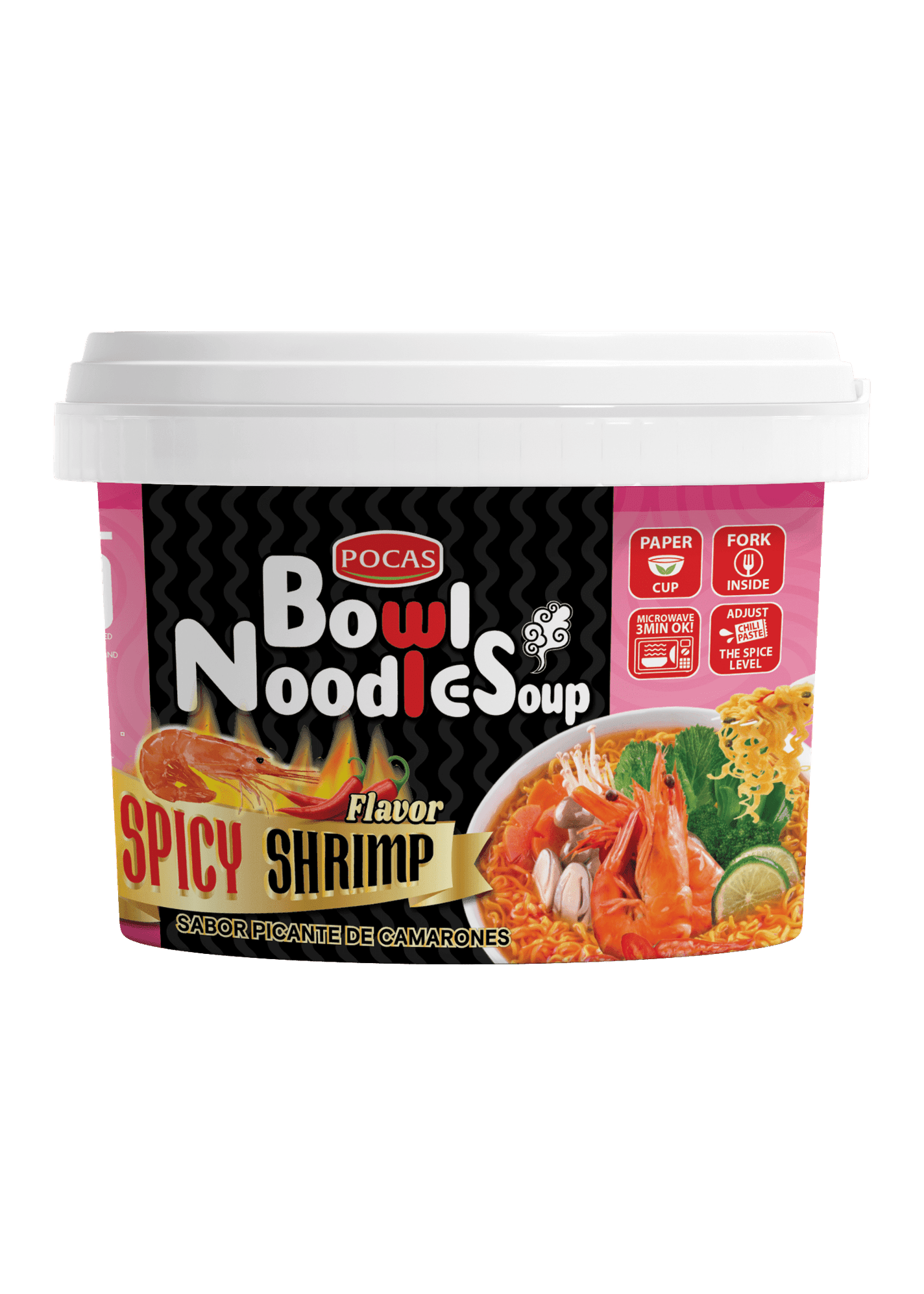 POCAS Spicy Shrimp Noodle Soup