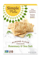 SIMPLE MILLS Almond Flour & Rosemary Seasalt Crackers