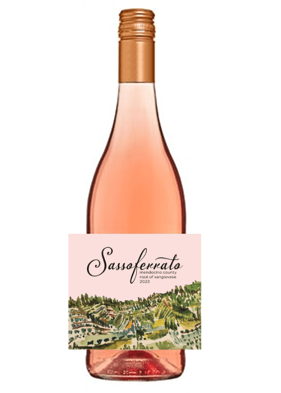 SASSOFERRATO Rosé of Sangiovese Mendocino County 2023