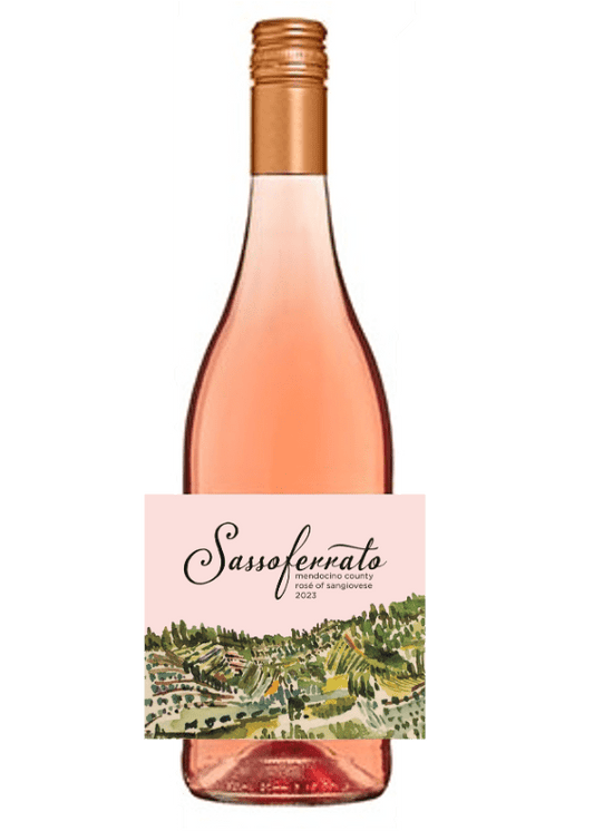 SASSOFERRATO Rosé of Sangiovese Mendocino County 2023