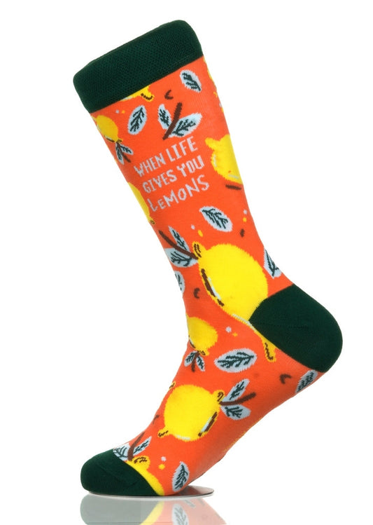 SOCK ATOMICA "When Life Gives You Lemons" Cotton Socks