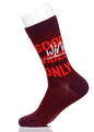 SOCK ATOMICA "Good Wine Only" Cotton Socks