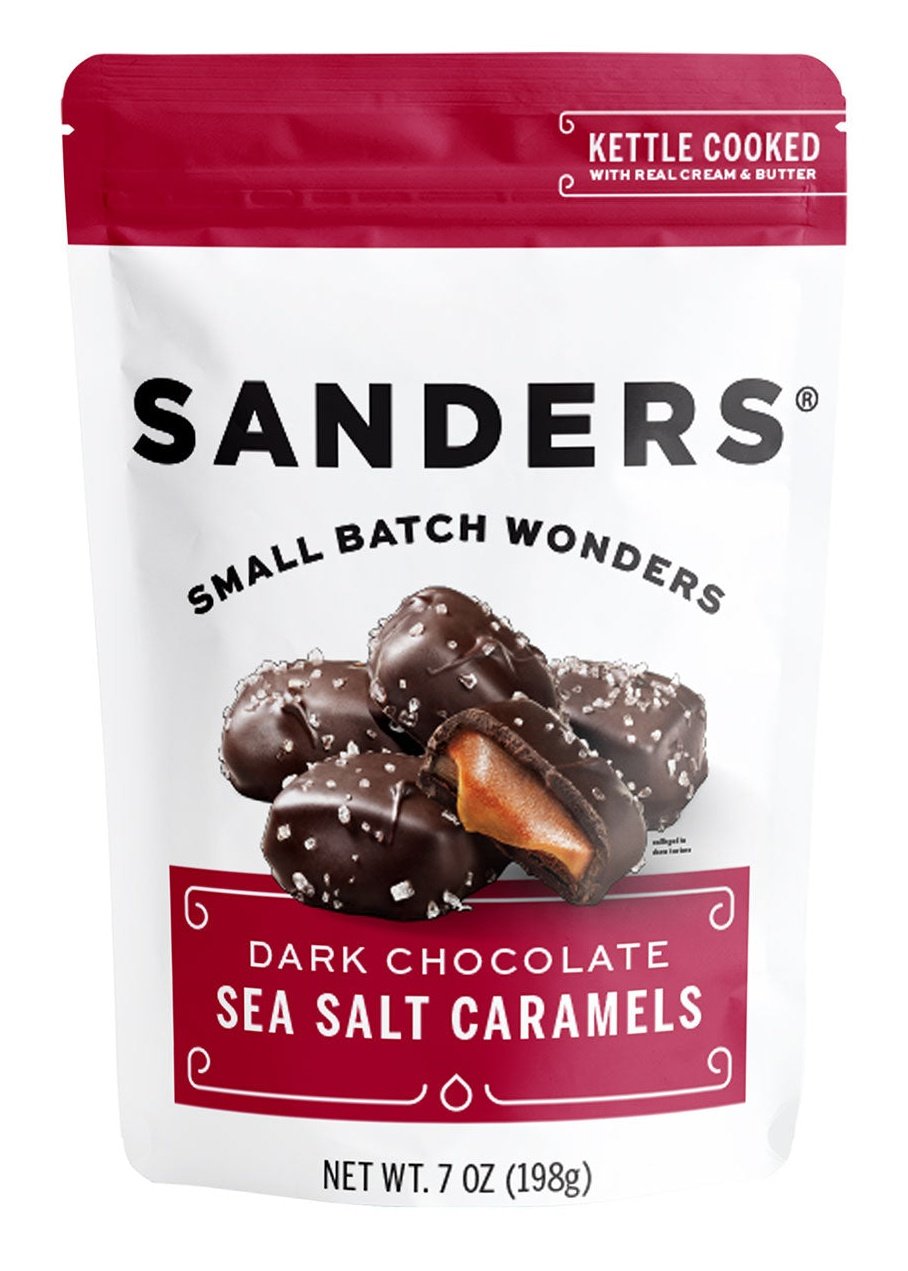 SANDERS Original Dark Chocolate Sea Salt Caramels