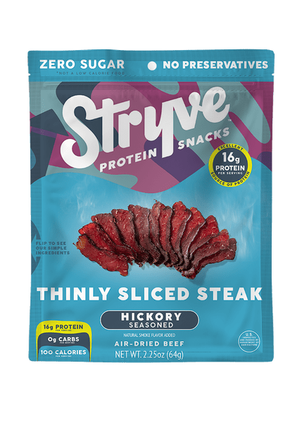 STRYVE PROTEIN SNACKS Smoked Hickory Sliced Biltong