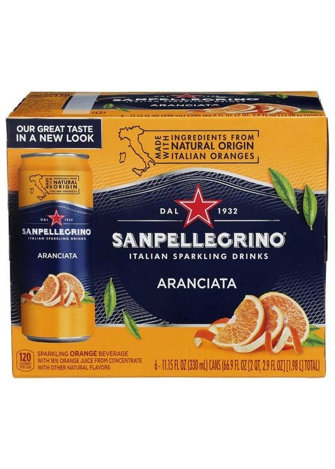 SAN PELLEGRINO Aranciata 6pk