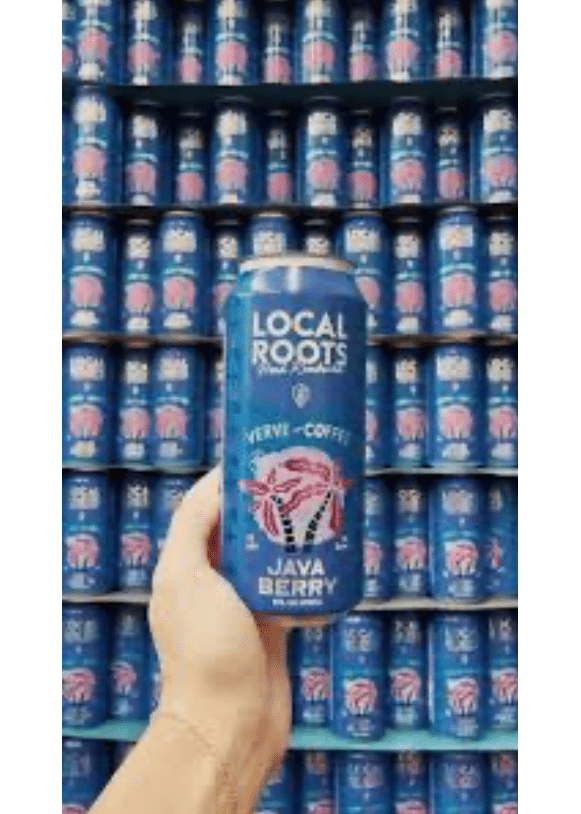 LOCAL ROOTS Verve Coffee Java Berry Hard Kombucha