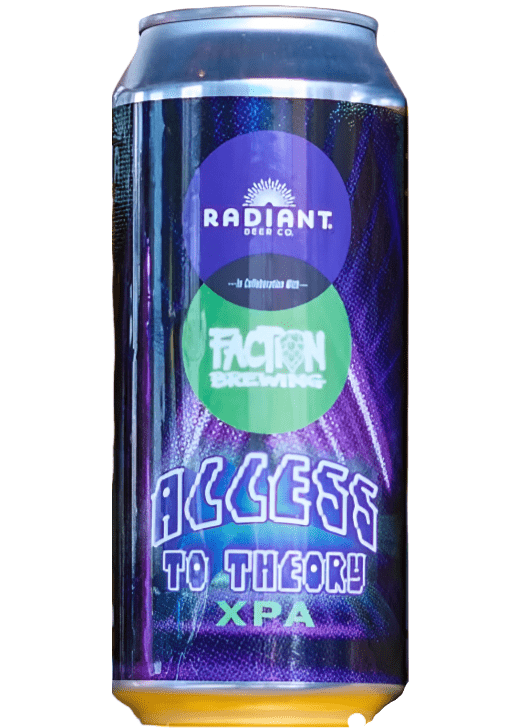 RADIANT BEER CO. Access To Theory Extra Pale Ale