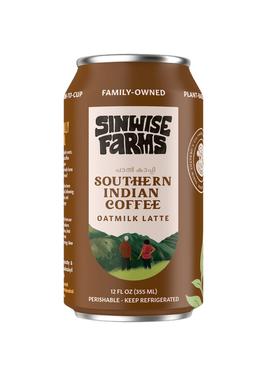 SINWISE Southern Indian Coffee Oatmilk Latte