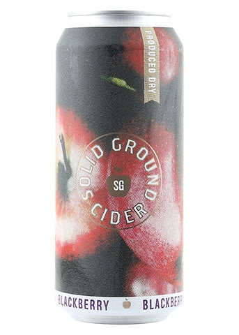 SOLID GROUND Blackberry Cider