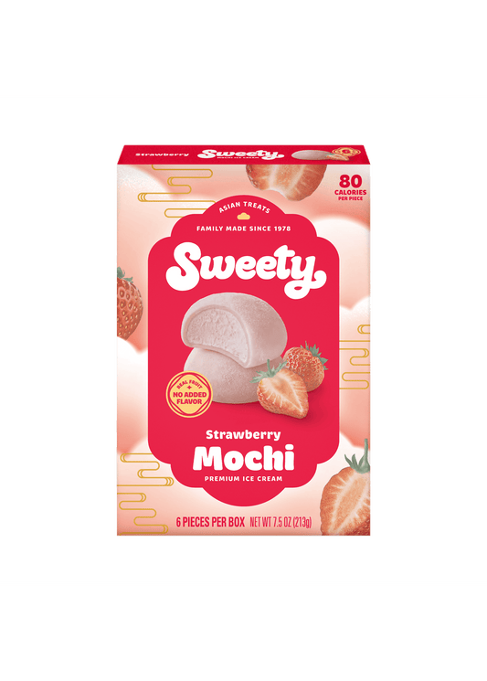 SWEETY Strawberry Mochi Ice Cream