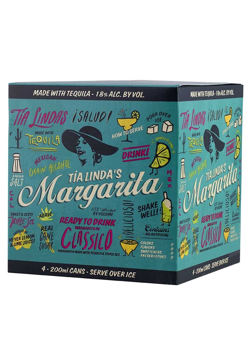 TIA LINDA'S Margarita Classico 4 Pack