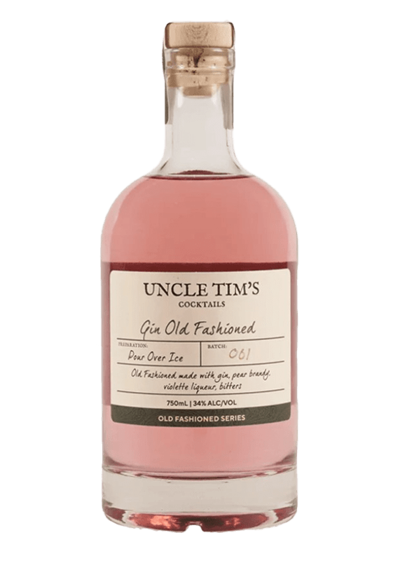 UNCLE TIM'S COCKTAILS Gin Old Fashioned 375ml