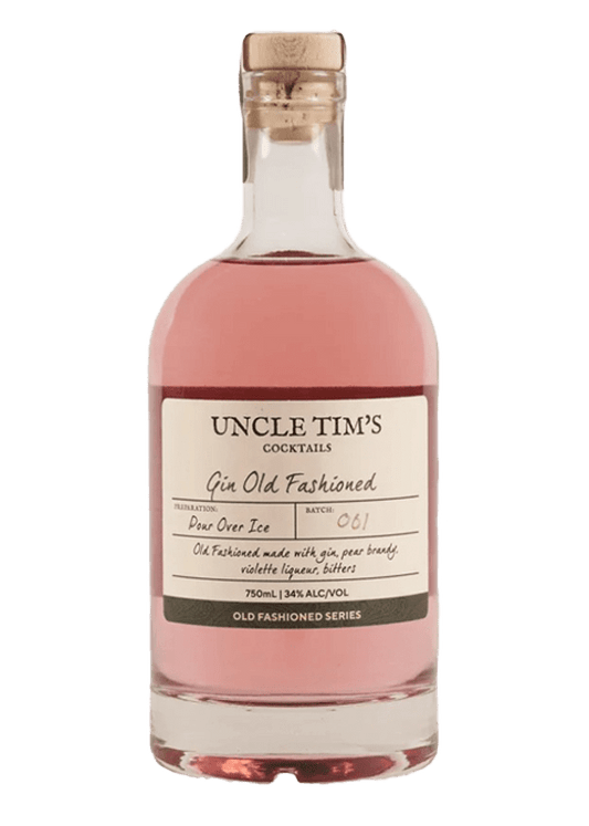 UNCLE TIM'S COCKTAILS Gin Old Fashioned 375ml